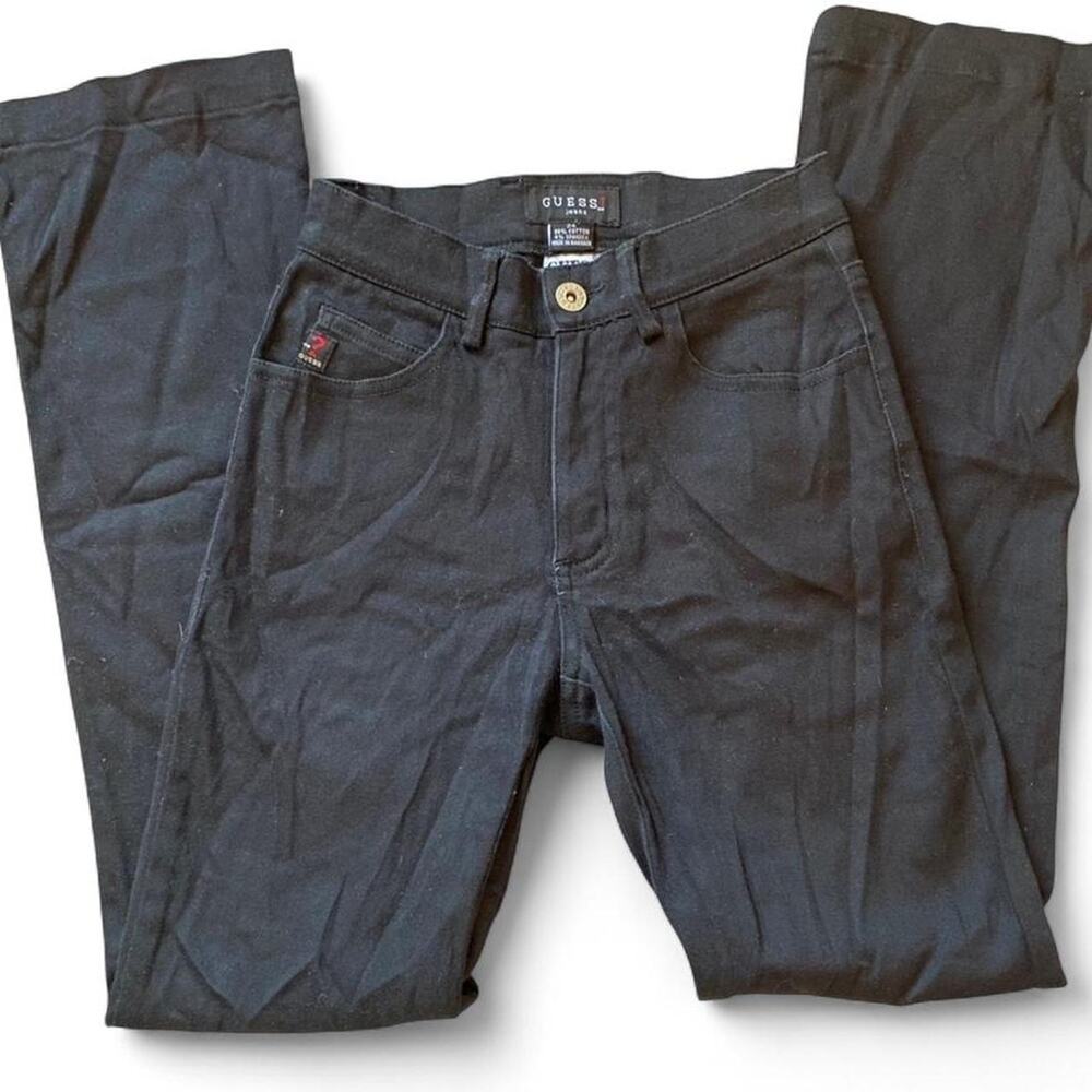 Guess vintage black bootcut jeans